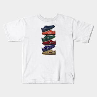 stacking six shoe Kids T-Shirt